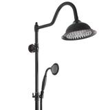 dušas komplekts REA BERGAMO OLD BLACK