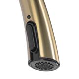 Baterie de bucătărie REA Ross  BRUSH GOLD