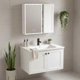 Conjunto de muebles de baño con lavabo Monti 60cm White