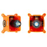 Rea Lugano paslēptas dušas komplekts melns +BOX