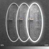 LED sienas spogulis 50x120cm WWA