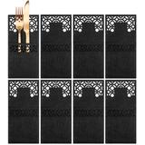 Pokrowiec na sztućce Świateczny 8 szt (KF357-4B x2)