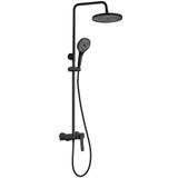 REA REBEL BLACK dušas komplekts