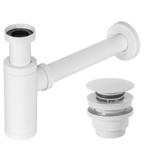 Click-Klak Universal pesuallas Siphon Rea White