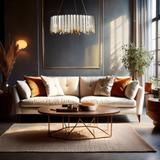 Deckenlampe APP1763-8CP metal CHROME