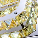 Deckenlampe Kristall quadrat Glamour 8W APP405-C