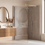 Kabina prysznicowa Walk-In Rea Flexi Transparent / Chrome 120