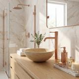 Umývadlový faucet Rea Venti  Brush Copper vysoký