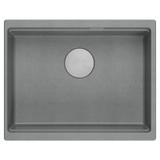 Granite sink Logan 100 Grey Metallic