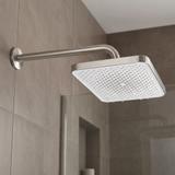 Pravokutna tuš ruža REA JS-032 Brushed Nickel