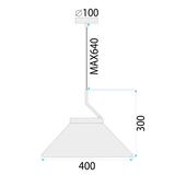 Hängelampe BLACK APP1670-1CP