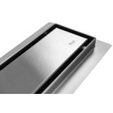 Odtokový žľab REA PURE NEO PRO Nickel Brush 80