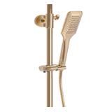 REA Tom dušas komplekts zelta krāsā ar termostatu