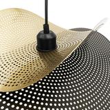 Deckenlampe APP1471-1CP black/gold