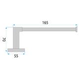 Toilet paper holder 5909 Nico Gold