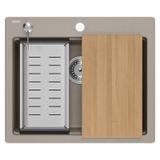 гранитная мойка KURT 110 WORKSTATION BEIGE