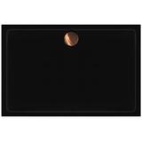 Sprchová akrylová vanička Savoy 80x100 - černá