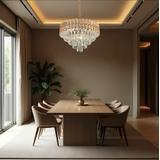 Hängelampe Cristal G054-CP 50cm GOLD