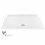 Brodzik prysznicowy akrylowy Rea Belmond biały 80x100