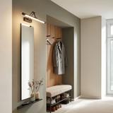 Vonios sieninis LED šviestuvas SWE025-1W 42cm Black