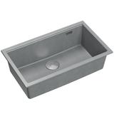 Granite sink Logan 110 Grey Metallic