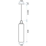 Hängelampe Glas APP628-1CP