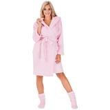 Naiste hommikumantel Nancy Pink + sokid L/XL