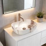 Umývadlo na dosku Rea Belinda Marrone Matt