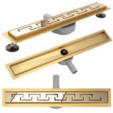 Drain linéaire Rea Greek PRO MIRROR GOLD 90