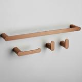 Kylpyhuonetarvikesetti Mati Brush Copper 4 osaa