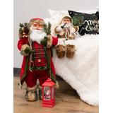 Święty Mikołaj ozdoba świąteczna 44 cm 301252