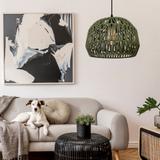 Lampe Boho APP1293-1CP Green