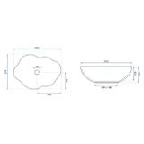 Lavoar pe blat Rea Pearl Black