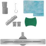 Odpływ Liniowy REA FILO Stal szczotkowana 80