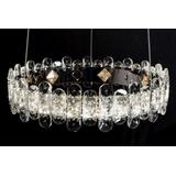 Crystal LED-Deckenleuchte APP1041-CP + Fernbedienung