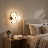 Lampa ścienna kinkiet LED APP1919-W Czarna