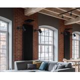 Wandlampe black E27 APP486-1C