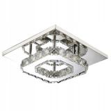 Deckenlampe Kristall quadrat Glamour 8W APP406-C