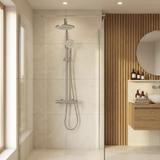 Kit de douche Rea Foss Clif Brush Nickel