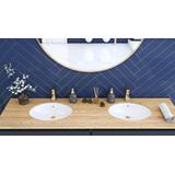 Умивальник врізний Rea Nel White