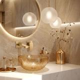 Смесител за вграждане REA Arlo Brush Gold