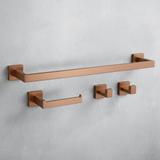 Kylpyhuonetarvikesetti Rio Brush Copper 4 osaa