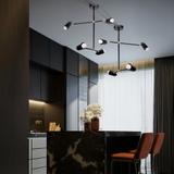 Lampe APP1708-4CP BLACK + GOLD