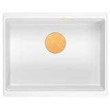 Granite sink Logan 100 White