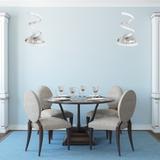 Deckenlampe LED SPRING UP APP831-W CHROME