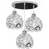 Deckenlampe Kristall Loft silver APP210-3CPR