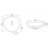 Umywalka nablatowa Rea Andrea