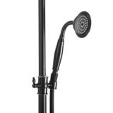 dušas komplekts REA BERGAMO OLD BLACK