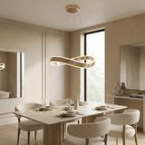 ПІДВІСНИЙ СТЕЛЬОВИЙ СВІТИЛЬНИК SWE067-CP 60cm BRUSH GOLD
