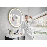 ΚΑΘΡΕΦΤΗΣ ΤΟΙΧΟΥ LED 50cm MMJ BRUSH GOLD